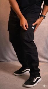 CALÇA CARGO SARJA