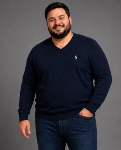 SUÉTER MASCULINO IMPORTADO PLUS SIZE