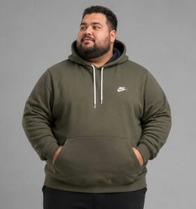 MOLETOM CANGURU PLUS SIZE